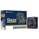 【中古】SilverStone Technology SST-SX650-G 650W SFX Fully Modular 80 Plus Gold PSU with Improved 92mm Fan and Japanese Capacitors SX650-G