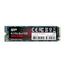 【中古】【未使用】シリコンパワー SSD 1TB 3D NAND M.2 2280 PCIe3.0×4 NVMe1.3 P34A80シリーズ 5年保証 SP001TBP34A80M28(2)