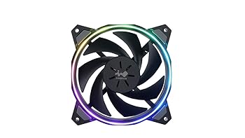 【中古】IN WIN アドレッサブル RGB ライティング対応 120mm ケースファン Sirius Loop ASL120 3個パック [ASL120FAN-3PK]