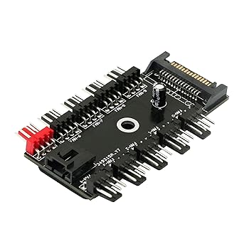 【中古】SinLoon ケースファン 1-10ウェイSATA / IDE冷却ファンHub 4pin 12V ファン速度コントローラマ/PWM接続ケーブルCPUクーラー電源スプリッタソケッ 【中古】SinLoon ケースファン 1-10ウェイSATA / IDE冷却ファンHub 4pin 12V ファン速度コントローラマ/PWM接続ケーブルCPUクーラー電源スプリッタソケッ