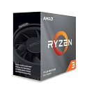 【中古】AMD Ryzen 3 3300X, with Wraith Stealth cooler 3.8GHz 4コア / 8スレッド 65W【国内正規代理店...