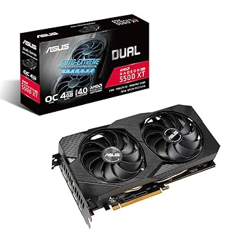 【中古】ASUS AMD RX 5500 XT 搭載 デュアルファンモデル 4G DUAL-RX5500XT-O4G-EVO 【中古】ASUS AMD RX 5500 XT 搭載 デュアルファンモデル 4G DUAL-RX5500XT-O4G-EVO