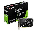 【中古】MSI GeForce GTX 1650 D6 AERO ITX OCV1 グラフィックスボード VD7338