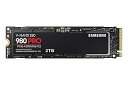 【中古】SAMSUNG 980 PRO 2TB PCIe NVMe 第4世代 内蔵 ゲームSSD M.2 (MZ-V8P2T0B/AM)