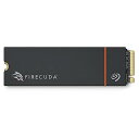 【中古】【未使用】Seagate FireCuda 530 M.2 内蔵 SSD ヒートシンク付き 【PS5 動作確認済み】 2TB PCIe Gen4 x4 読取速度 7300MB/s 5年保証 データ復旧 3年付 正(2)