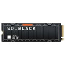 【中古】【未使用】WD_BLACK 1TB SN850X NVMe 内蔵型 ゲーミング SSD ソリッドステートドライブ ヒートシンク付き Gen4 PCIe ...