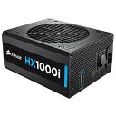 【中古】【未使用】Corsair HX1000i 1000ワット 80プラス プラチナ認定 PSU 高性能ATX電源(ブラック)