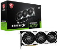 【中古】【未使用】MSI グラフィックスボード GeForce RTX 4070 Ti VENTUS 3X 12G OC VD8370