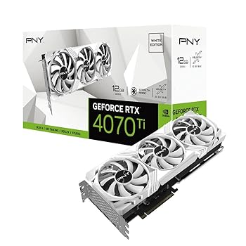 š̤ۡѡPNY Technologies PNY GeForce RTX4070Ti 12GB VERTO LED 3FAN Wh...