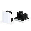 【中古】EZDIY-FAB PCI Express用 電源変換アダプタ 12VHPWR 12+4ピン180度角度コネクタ PC用電源アダプタボード 薄型アルミケース リバースタイプ 白 -