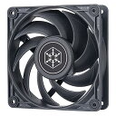【中古】SilverStone 120mm ケースファン SST-VS120B 【国内正規代理店品】