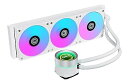 【中古】Lian Li Galahad II トリニティ 360mm オールインワン ARGB CPU リキッドクーラー - ホワイト(2)