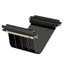 【中古】【未使用】LINKUP - AVA5 PCIE 5.0 ライザーケーブル | RTX5090 RX9070 GPUに対応 | x16 128GB/s速度 | PCIe 4.0と互換性あり | SSUPD用に設計され | デュ(2)