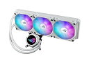 【中古】【未使用】ASUS ROG Strix LC III 360 ARGB オールインワンCPU液体クーラー、360°回転可能なウォーターブロック、AsetekのGen7 v2ポンプ、プレミアムROG A