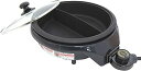 【中古】【未使用】杉山金属 ホットプレート 仕切り 鍋 電気 フッ素化工 日本製 KS-2595