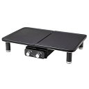 【中古】【未使用】evercookDECO ホットプレート DUO GRILL 温度調節機能付き 洗いやすい 収納しやすい ホームパーティー 焼肉 グリル HP...