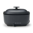 【中古】無印良品 深型ホットプレート 黒 MJ-HPFK2 LA1PJA3A