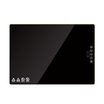 【中古】【未使用】電気フードウォーマープレート、電気ウォーミングトレイフードウォーマー、温度調節機能付き、ウォーミングサービングトレイ、フードホットプレ