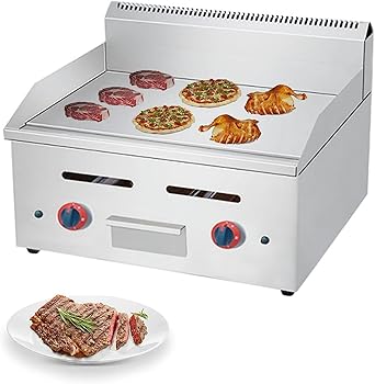 【中古】【未使用】レストラン用ガスグリドル 2バーナー ヘビーデューティー 手動式 フラットトップ | ステンレススチール ポータブルグリル プロパンガス カウンタ 【中古】【未使用】レストラン用ガスグリドル 2バーナー ヘビーデューティー 手動式 フラットトップ | ステンレススチール ポータブルグリル プロパンガス カウンタ
