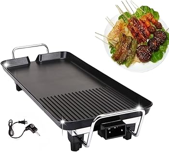 【中古】【未使用】トプレート で ??肉?卓上 お手入れ簡単 大きいサイズ様々な料理を楽しむ 温度5段階調節 調理家電 ?烟 室内无烟 ?能 肉 グリル 焼肉 海鮮