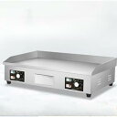 【中古】【未使用】鉄板焼 業務用/家庭用 ホットプレート 鉄板焼き/ステーキ/パンケーキ対応 110V 卓上型 厚手鉄板 温度調節可能 屋台/家庭用 PSE認証...