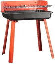 【中古】折り畳み式ポータブルチャコールBBQグリルアウトドアバーベキューチャコールステンレススチールケバブグリル折りたたみ式グリルポータブルグリル