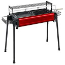 【中古】ATAAY ステンレススチール 折りたたみ式 ポータブル BBQ ツールキット アウトドア クッキング キャンプ ハイキング ピクニック テールゲート バ
