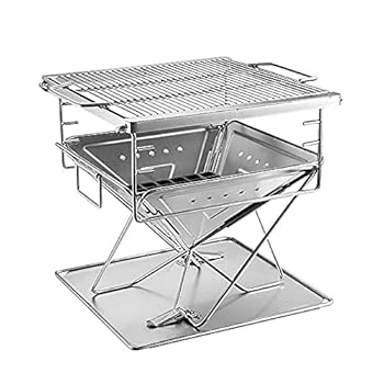 【中古】ATAAY ステンレススチール製 折りたたみ式焼却炉 バーベキューグリル アウトドア用品 燃焼グリル ミディアム ポータブル BBQ 【中古】ATAAY ステンレススチール製 折りたたみ式焼却炉 バーベキューグリル アウトドア用品 燃焼グリル ミディアム ポータブル BBQ