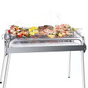 【中古】【未使用】ATAAY バーベキュー ポータブル BBQ グリル ステンレススチール アウトドア バーベキュー 折りたたみ バーベキュー キッチン アクセ...
