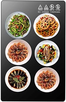 【中古】【未使用】食品およびプレートウォーマートレイ、電気ウォーマートレイ強化ガラス表面を備えた..