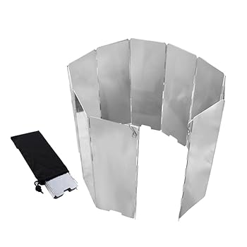 【中古】ATAAY 8/10/12 プレート 折りたたみ式 アウトドア キャンプ クッカー ウインドスクリーン ガス..