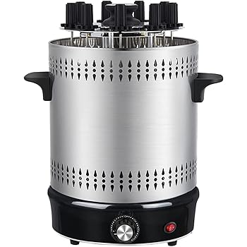 【中古】無煙自動回転ケバブマシン、電動垂直ケバブマシン、360°自動回転、30分タイマー機能、家族でのディナー、屋内バーベキューに最適 【中古】無煙自動回転ケバブマシン、電動垂直ケバブマシン、360°自動回転、30分タイマー機能、家族でのディナー、屋内バーベキューに最適