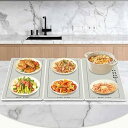 【中古】【未使用】折りたたみ式電気温めトレイ、30?120℃の調節可能な温度制御と12時間のタイミングを備えたポータブルホットプレート、パーティーのチェーフィン