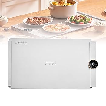 【中古】ポータブル食品保温トレイ、タッチパネル付き折りたたみヒーティングボード、5速温度制御、4時間タイマー、ビュッフェ、家族の集まり用の保温プ 【中古】ポータブル食品保温トレイ、タッチパネル付き折りたたみヒーティングボード、5速温度制御、4時間タイマー、ビュッフェ、家族の集まり用の保温プ