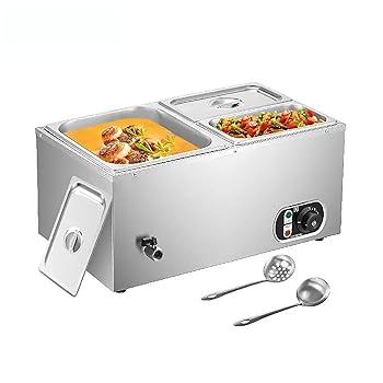 Rakuten - 【中古】電気フードウォーマー、カウンタートップ断熱フードプレートホルダー、容量: 16クォート/15リットル、調節可能な温度範囲86°F?185°F (30°C?