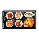 【中古】プレートウォーマー 電気ウォーミングトレイ ガラストップ 食べ物を温かく保つ タッチ調整付き多機能ホットプレート 温度制御 ウォーミングサー(2)