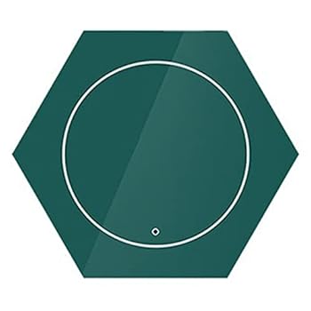 【中古】プレートウォーマー フードウォーマー 電気ウォーミングトレイ 接合可能な電気ホットプレート タッチ温度コントロール付き 強化ガラストレイ フ