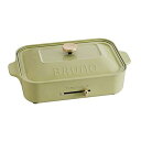 【中古】【未使用】BRUNO コンパクトホットプレート ライトグリーン サイズなし BOE021-PYGR