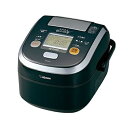 【中古】象印 炊飯器 圧力IH式 5.5合 南部鉄器極め羽釜 プライムブラック NP-WT10-BZ