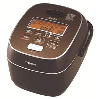 【中古】象印マホービン 炊飯器 5.5合 ブラウン NW-JC10-TA