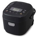 【中古】アイリスオーヤマ 炊飯器 3合 マイコン式 40銘柄炊き分け機能 極厚火釜 玄米 2020年モデル ブラック RC-ME30-B