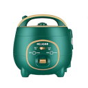 【中古】Jonoisax 1.8Lミニ炊飯器、電気弁当箱、取り外し可能な焦げ付き防止ポット、保温機能、1?3人に適しています-220V,グリーン