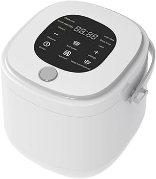 【中古】Deerou車用炊飯器12V/24V兼用 トラック用 多機能炊飯器 電気ポット 蒸し器 鍋 シチュー 大容量2.0L 予約機能 シガーソケット コンパクト 車内 自