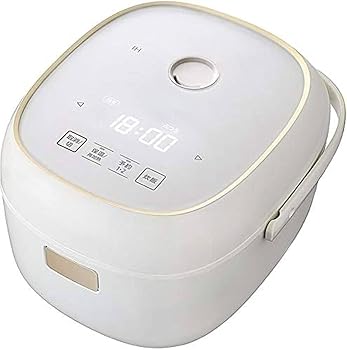 【中古】炊飯器 3.5合 一人暮らし IH フラット天面 ホワイト