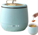 【中古】【未使用】炊飯器 2ポット 一人用 多機能 1.8L 350W 高速調理 予約タイマー 断熱 持ち運びに便利 省エネ 厚手 お手入れ簡単 少量 ミニ 白...