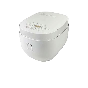 【中古】【未使用】オリジナルベーシック 温度調節機能付き マイコンジャー炊飯器 5.5合 温調炊飯器 5℃刻み ホワイト BKS-55(W) 1個 炊飯器 煮込み調理 低温調理