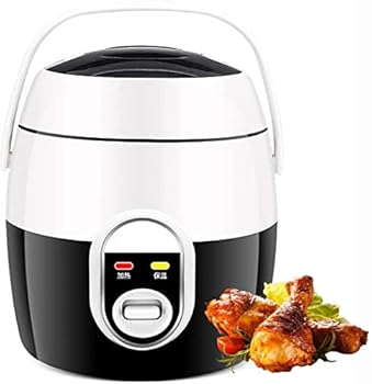 Rakuten - 【中古】ミニ炊飯器と蒸し器電気炊飯器ステンレス鋼の調理スープ、シチュー、穀物のためのインナーポットインナーポット