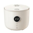 【中古】2Lミニスマートライス炊飯器家庭用米炊飯器24時間予約温度制御クイッククッキング1-3人々、白い