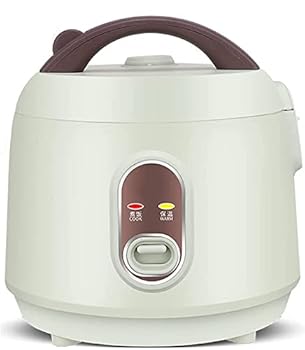 【中古】ワンタッチ操作付き炊飯器と蒸し器電気小炊飯器、米、肉、カレー、おridge、緑の1.5Lを調理します