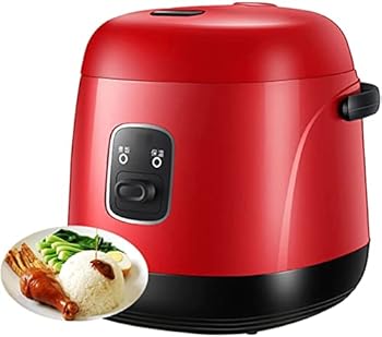 【中古】ミニ炊飯器電気ポータブル多機能ライス炊飯器食品蒸し器1?3人のシンプルなワンタッチ操作、赤 【中古】ミニ炊飯器電気ポータブル多機能ライス炊飯器食品蒸し器1?3人のシンプルなワンタッチ操作、赤